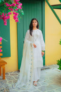 Rani Embroidered 3Pcs ( Lawn Fabric )